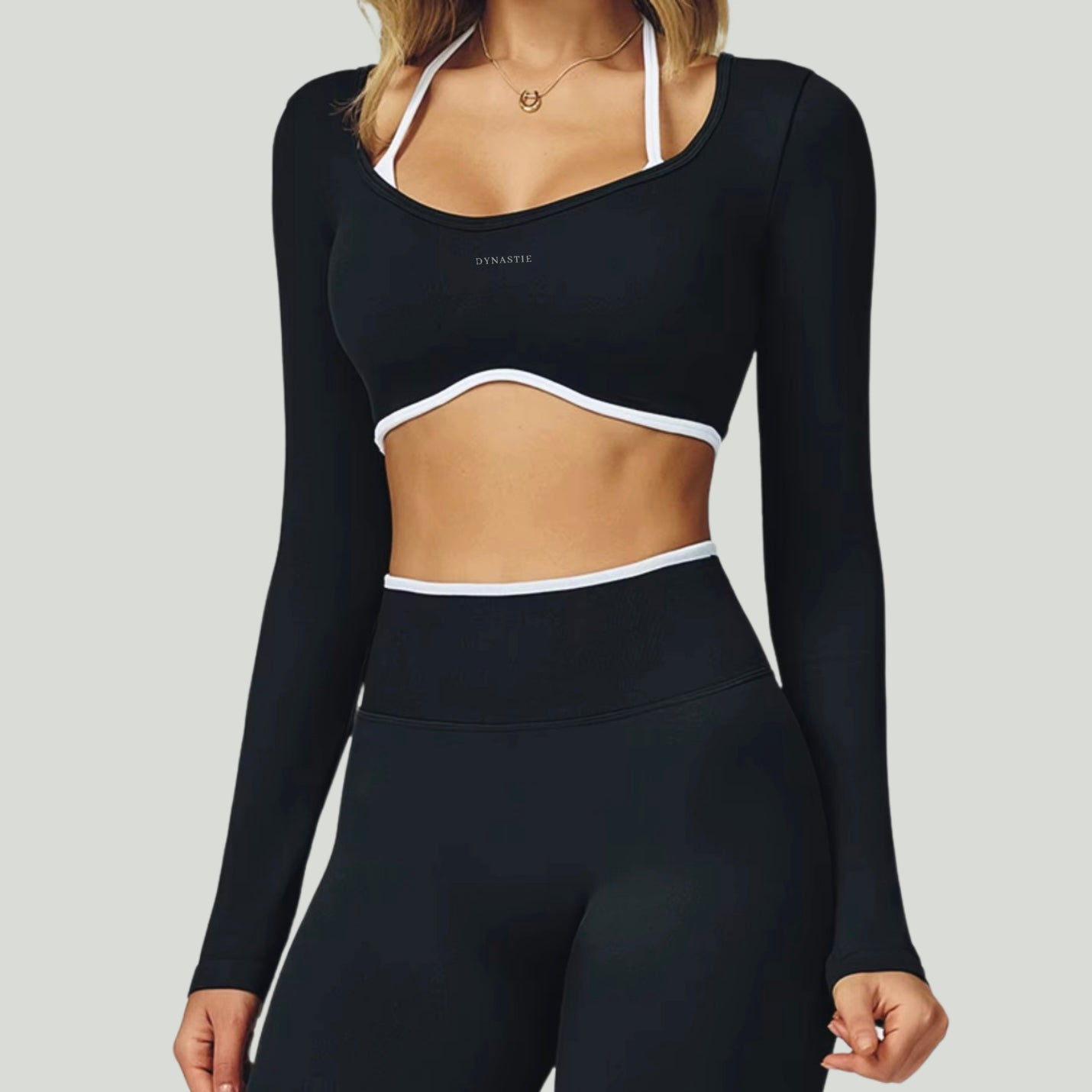 Era chandail long Noir DYNASTIE CLOTHING