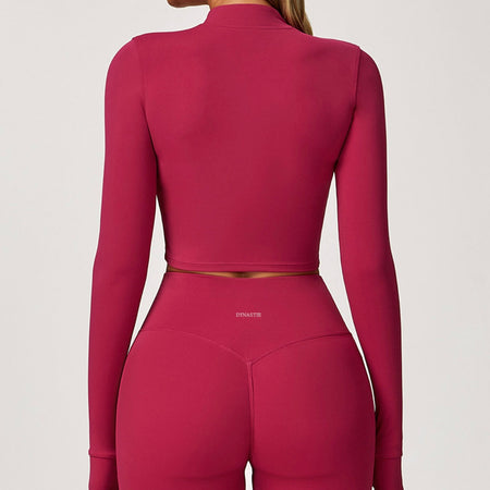 Veste Rouge Framboise DYNASTIE CLOTHING