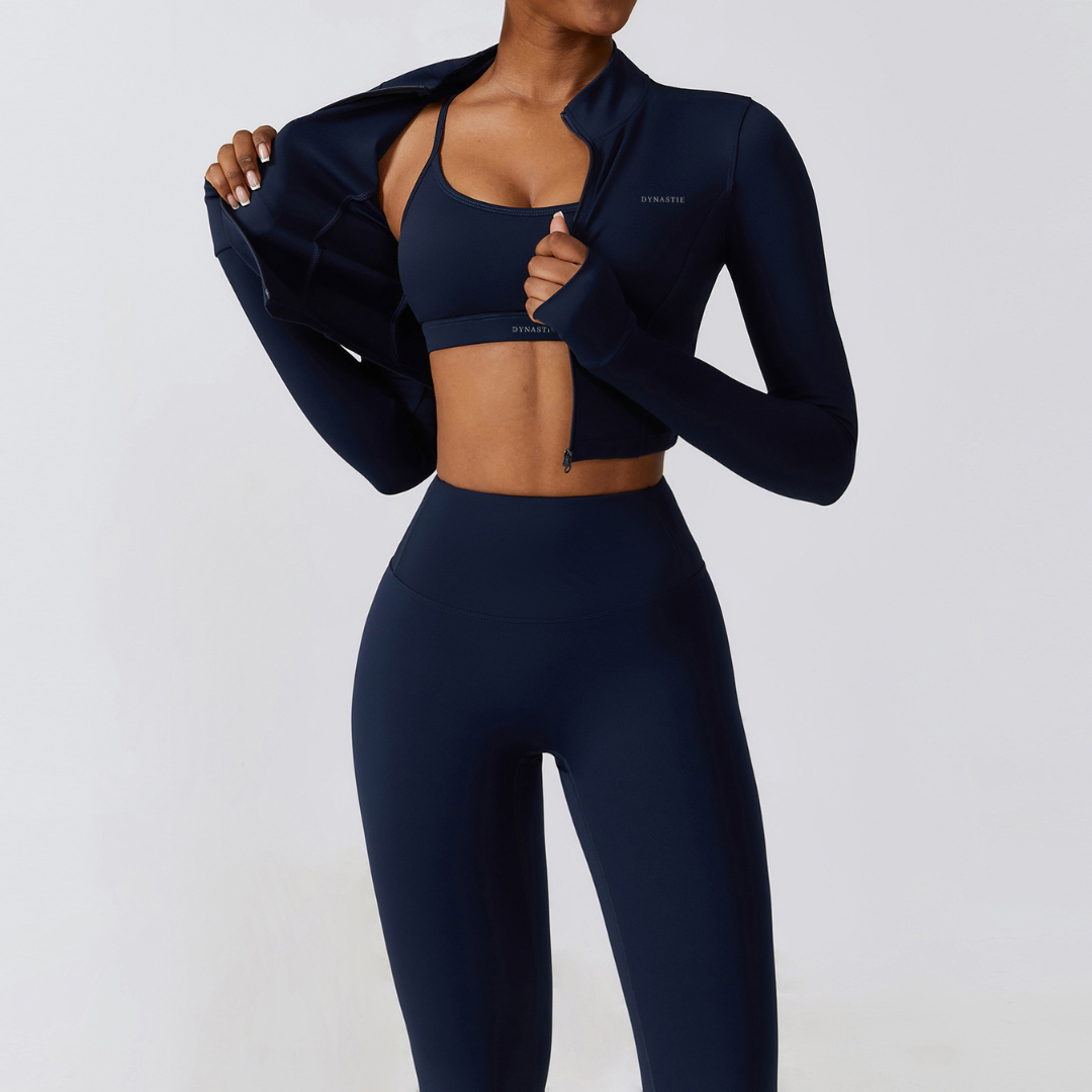 Top essentiel mini noir / navy DYNASTIE CLOTHING