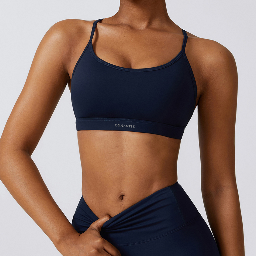 Top essentiel mini noir / navy DYNASTIE CLOTHING